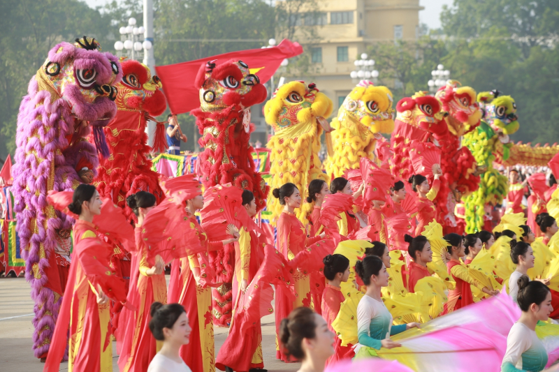 Sắc màu nghệ thuật trong bản hùng ca diễu binh, diễu hành Quốc khánh -9