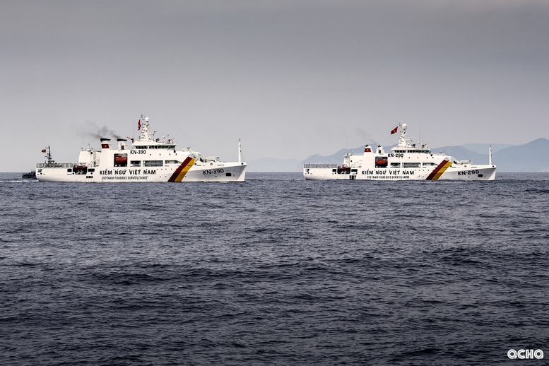 CHÙM ẢNH: Sức mạnh của lực lượng vũ trang trên biển -0