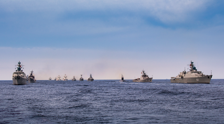 CHÙM ẢNH: Sức mạnh của lực lượng vũ trang trên biển -0