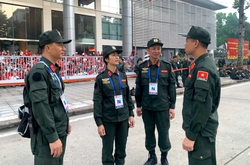 Lực lượng CAND vinh dự bảo đảm an ninh, an toàn, góp phần vào thành công Đại lễ A80 -0