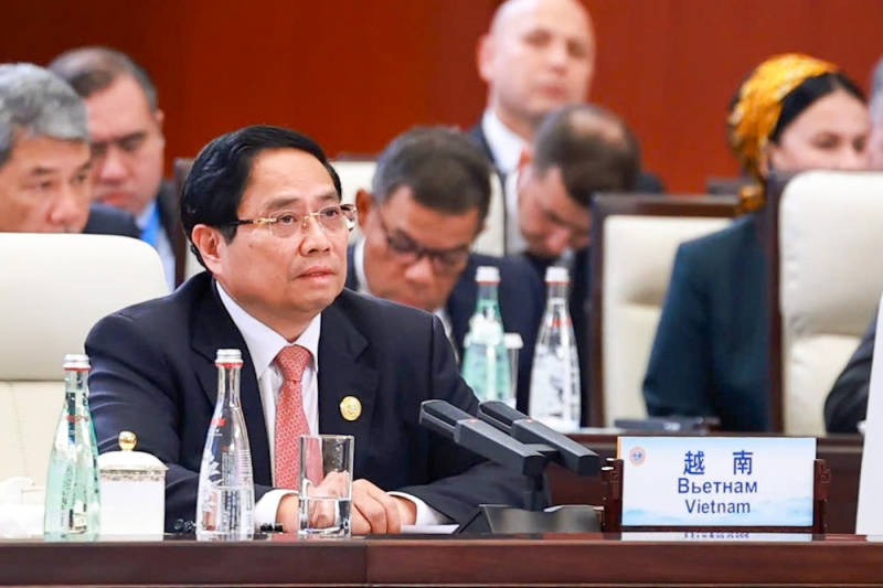 Những kết quả nổi bật trong chuyến công tác dự Hội nghị thượng đỉnh SCO của Thủ tướng Phạm Minh Chính -0