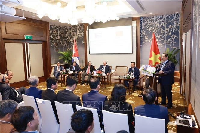 Thủ tướng Phạm Minh Chính: Vì Cuba, doanh nghiệp Việt Nam hãy sẵn sàng hiến thời gian, công sức, trí tuệ của mình -0