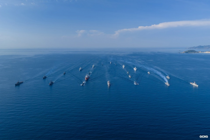 Vietnam Navy stages parade in Cam Ranh on National Day -0