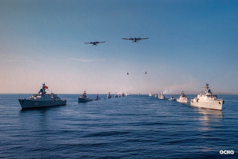 Vietnam Navy stages parade in Cam Ranh on National Day -0