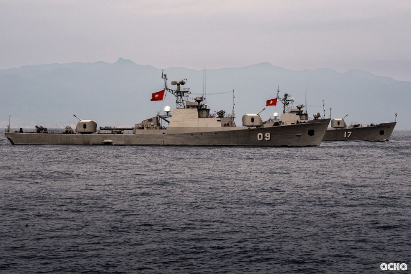 Vietnam Navy stages parade in Cam Ranh on National Day -0