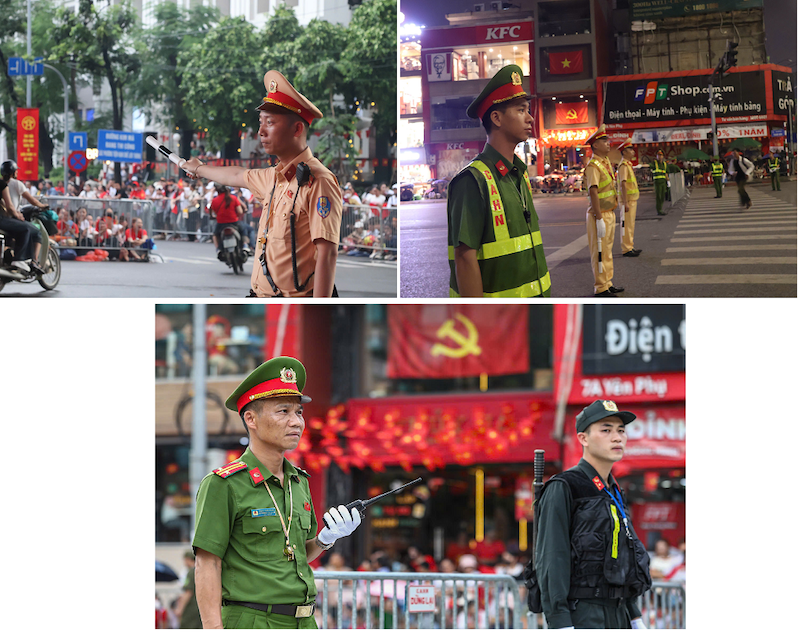 Đồng hành để thấu hiểu vất vả của Công an Thủ đô trong những ngày đảm bảo ANTT Đại lễ A80 -0
