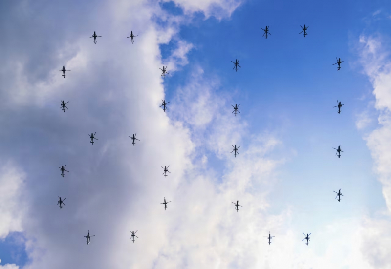 Hình ảnh ấn tượng Lễ duyệt binh kỷ niệm 80 năm Chiếc thắng phát xít của Trung  -0