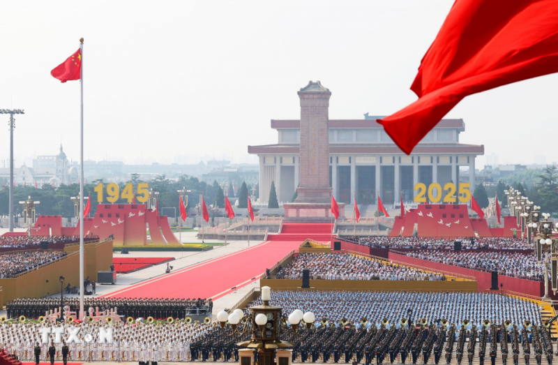 Lễ duyệt binh của Trung Quốc kỷ niệm 80 năm Chiến thắng phát xít: qua ảnh -0