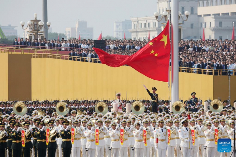 Hình ảnh ấn tượng Lễ duyệt binh kỷ niệm 80 năm Chiếc thắng phát xít của Trung  -0