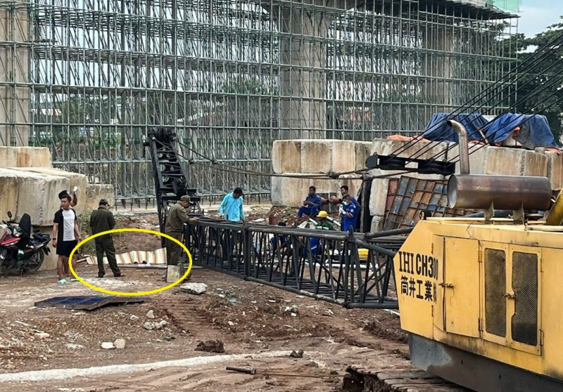 TNLĐ trên công trường Vành đai 3, TP Hồ Chí Minh, 2 người thương vong -0