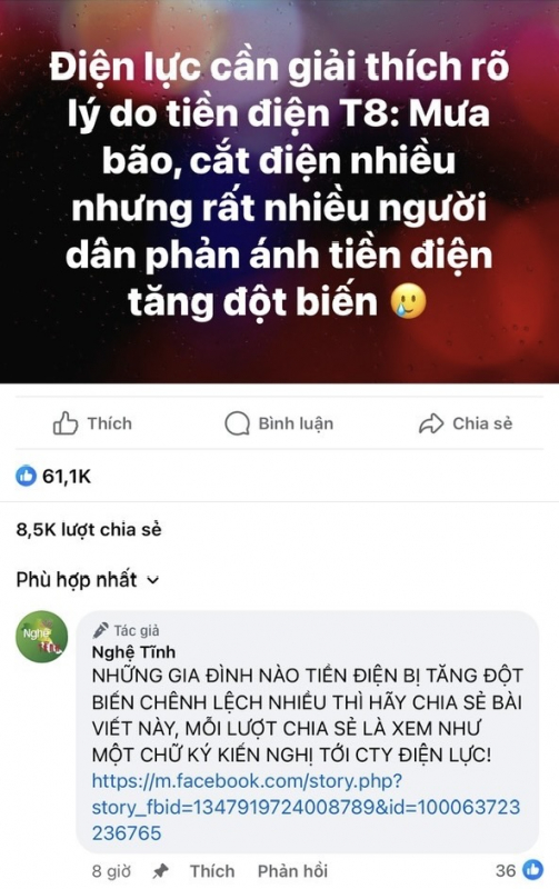 Thực hư việc giá điện tăng đột biến -0