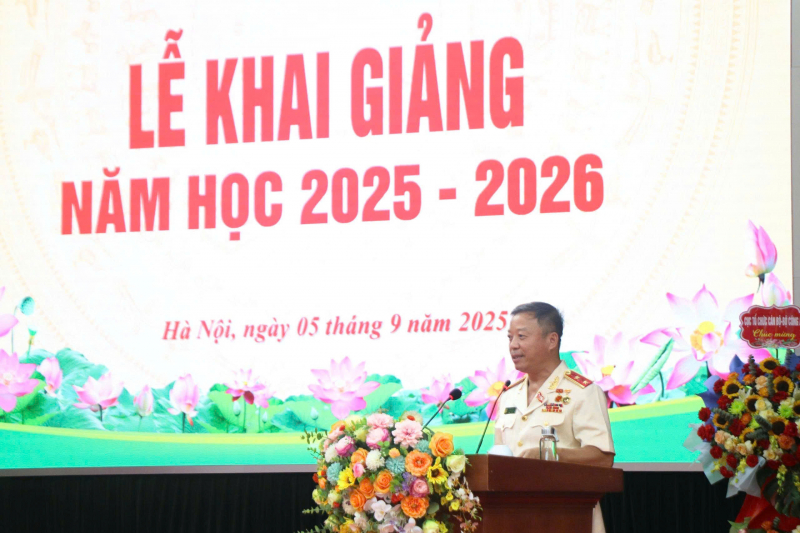 Học viện Chính trị CAND khai giảng năm học mới 2025-2026 -0