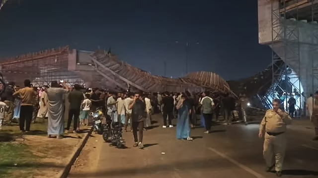 Sập cầu đang xây dựng tại Iraq gây nhiều thương vong -0