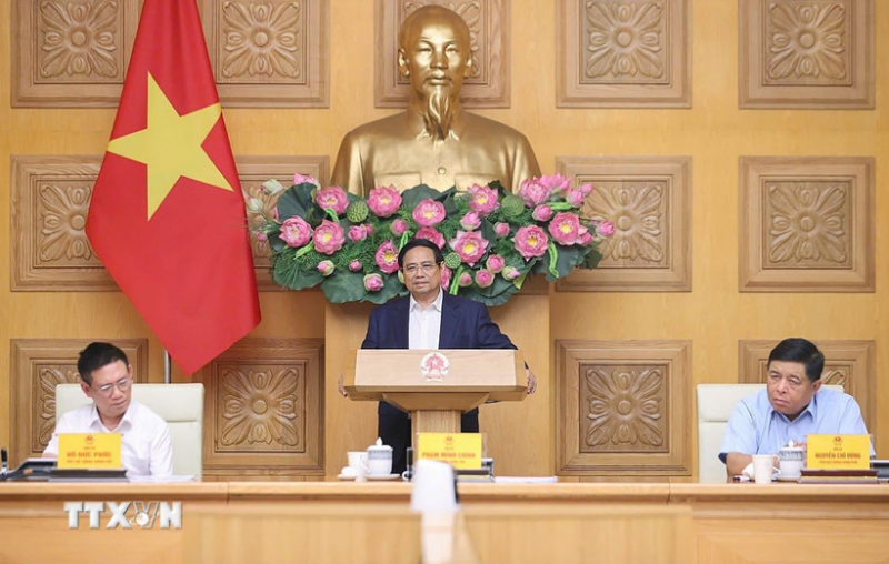 Thủ tướng Phạm Minh Chính làm việc với Hội đồng Tư vấn chính sách -0