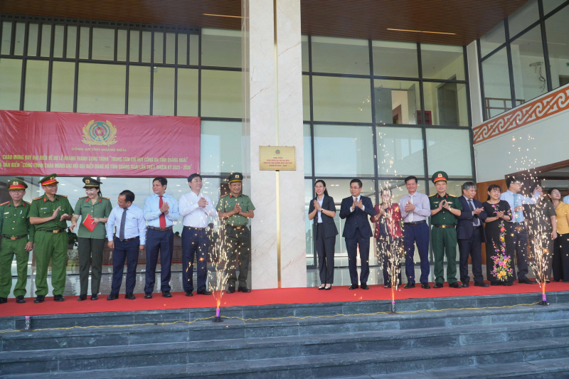 Quảng Ngãi: Khánh thành trung tâm chỉ huy Công an tỉnh -0