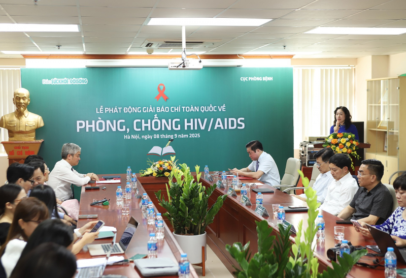 Phát động giải báo chí toàn quốc về phòng, chống HIV/AIDS năm 2025 -0