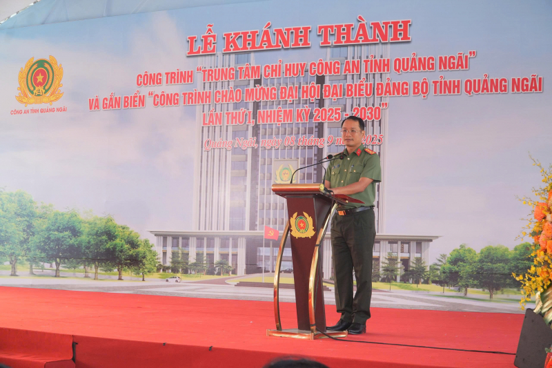 Quảng Ngãi: Khánh thành trung tâm chỉ huy Công an tỉnh -0