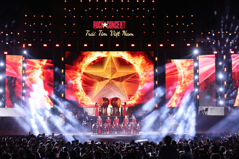 Chương trình “Rock Concert - Trái tim Việt Nam”: Khơi dậy khát vọng tuổi trẻ, tinh thần tự hào dân tộc -0