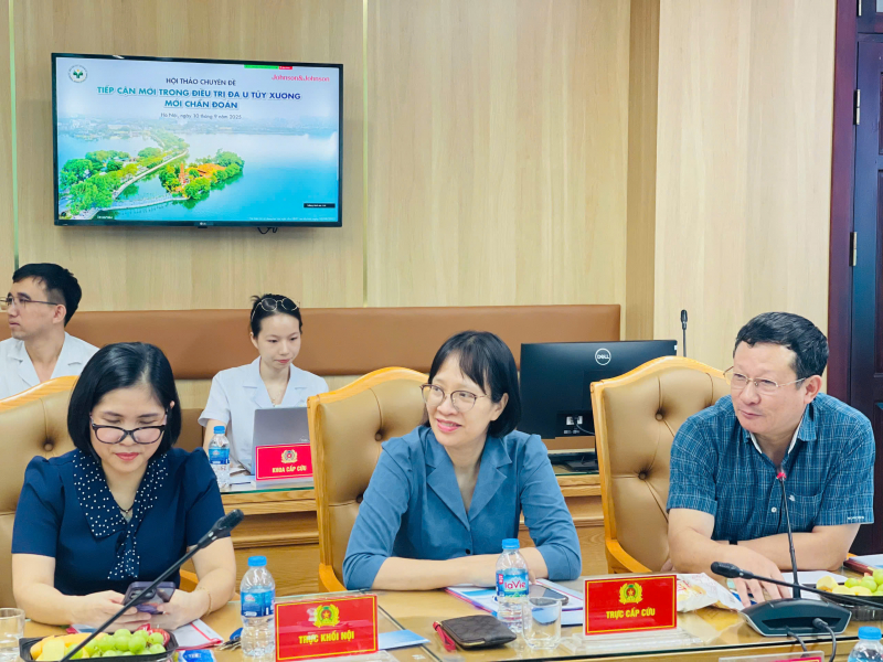 Bệnh viện 19-8 cập nhật nhiều phác đồ mới, mang lại hy vọng sống cho bệnh nhân đa u tủy xương -0