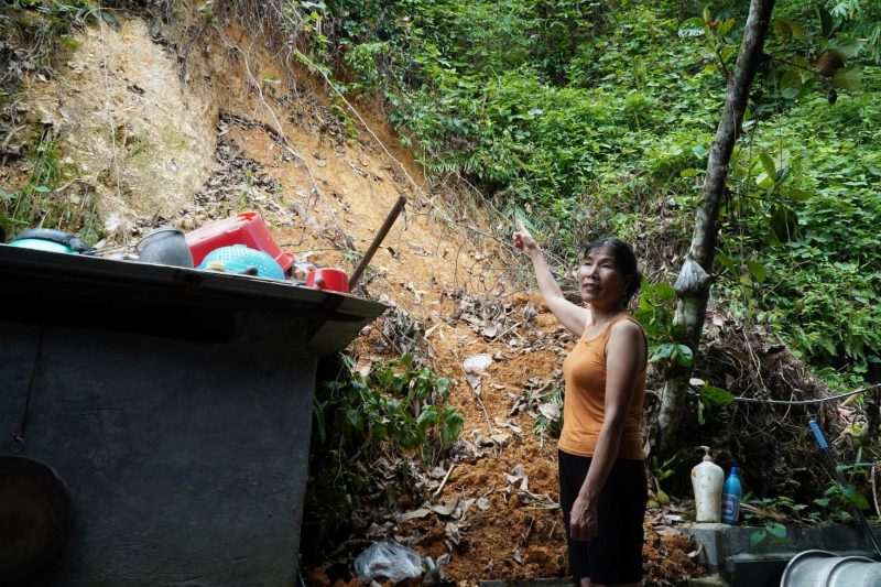 Thanh Hóa: Hơn 150.000m³ đất có nguy cơ sạt lở, hàng chục hộ dân xã Linh Sơn phải di dời khẩn cấp -0