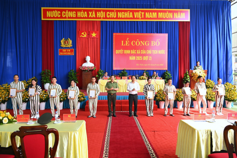 Ngoc Ly Prison announces presidential decision on amnesty -0