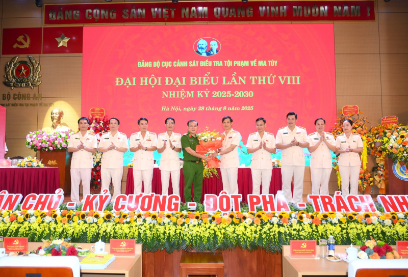 Party Congress of the Counter-Narcotics Police Department for 2025–2030 term officially takes place -0