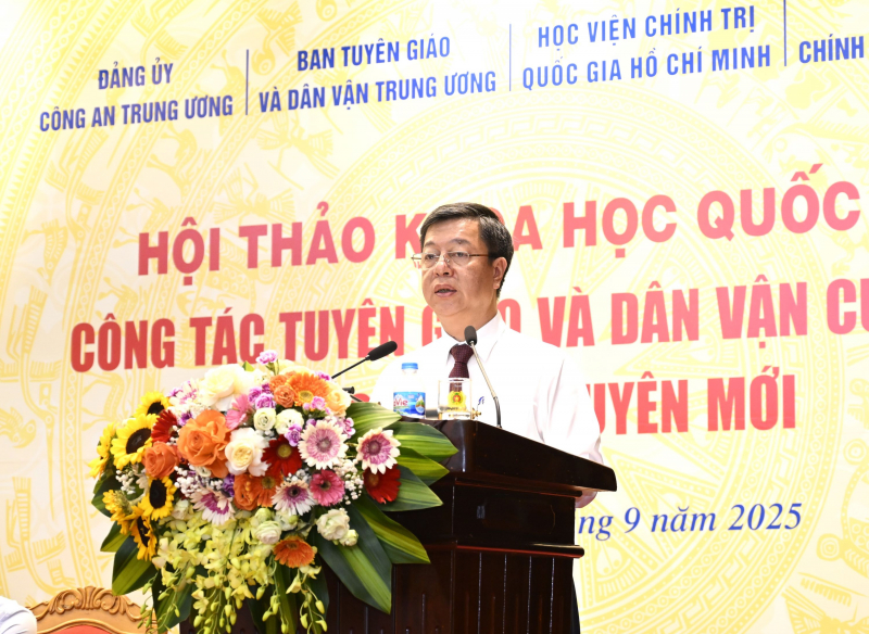 Tập hợp trí tuệ, nâng cao hiệu quả công tác tuyên giáo và dân vận của Đảng trong kỷ nguyên mới -0