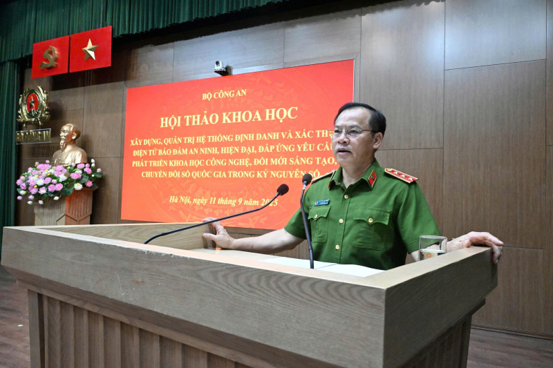 Xây dựng, quản trị hệ thống định danh và xác thực điện tử (VNeID) bảo đảm an ninh, hiện đại trong kỷ nguyên số -0