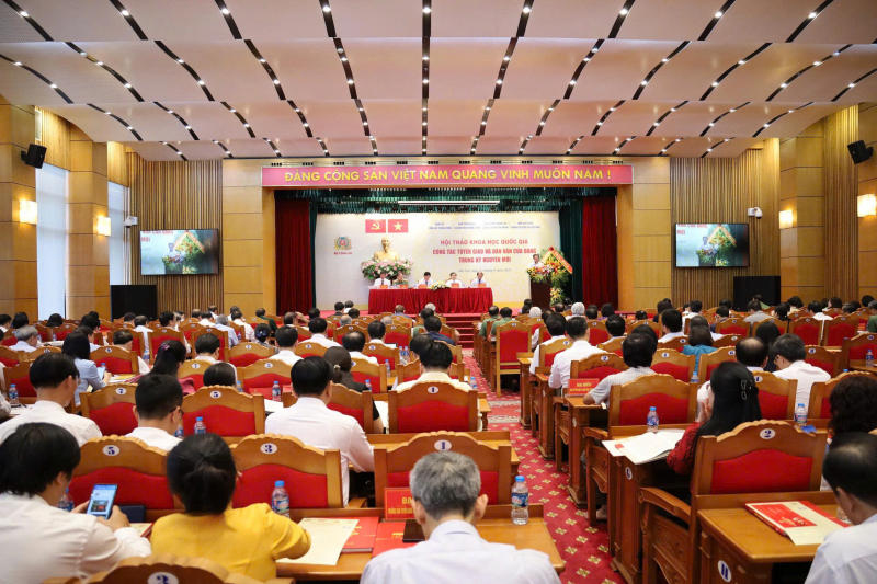 Tập hợp trí tuệ, nâng cao hiệu quả công tác tuyên giáo và dân vận của Đảng trong kỷ nguyên mới -0