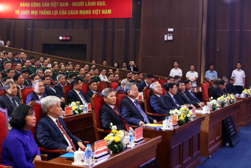 Tổng Bí thư Tô Lâm: “TAND kiên định mục tiêu độc lập dân tộc gắn với chủ nghĩa xã hội, đặt lợi ích quốc gia - dân tộc, lợi ích của Nhân dân lên trên hết, trước hết” -0