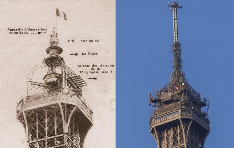 Tại sao cứ hè đến, Tháp Eiffel lại cao lên? -0