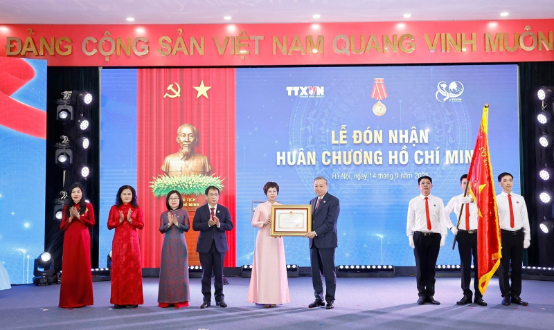 Toàn văn phát biểu của Tổng Bí thư Tô Lâm nhân Kỷ niệm 80 năm Ngày truyền thống TTXVN -0