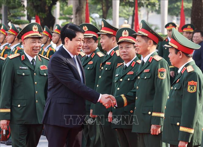 Chủ tịch nước: Xây dựng Học viện Quốc phòng mang tầm chiến lược tiên tiến, hiện đại -0