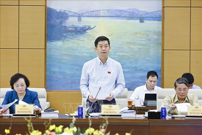 Chủ tịch Quốc hội Trần Thanh Mẫn chủ trì Phiên họp thứ hai Hội đồng Bầu cử quốc gia -0