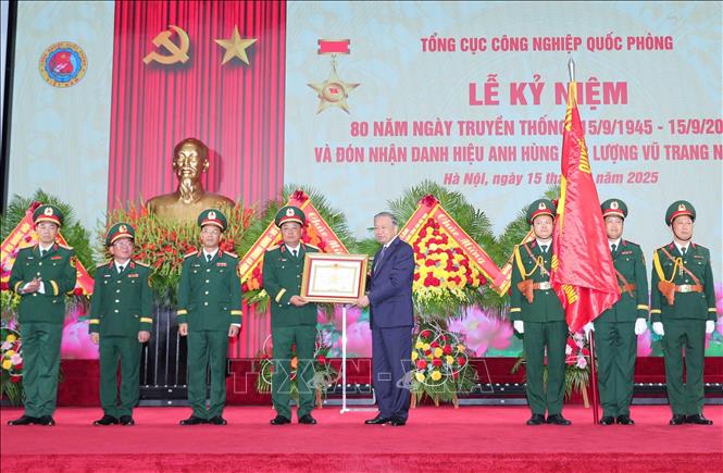 Tổng Bí thư Tô Lâm: Đẩy mạnh phát triển Công nghiệp quốc phòng theo hướng chủ động, tự lực, tự cường, lưỡng dụng, hiện đại -0