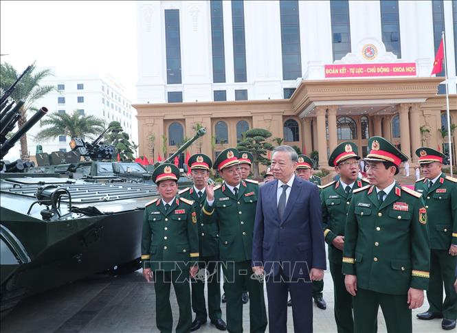 Tổng Bí thư Tô Lâm: Đẩy mạnh phát triển Công nghiệp quốc phòng theo hướng chủ động, tự lực, tự cường, lưỡng dụng, hiện đại -1