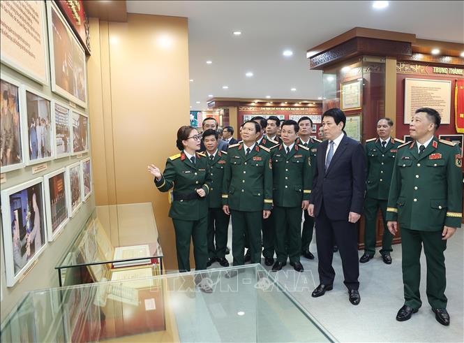 Chủ tịch nước: Xây dựng Học viện Quốc phòng mang tầm chiến lược tiên tiến, hiện đại -0