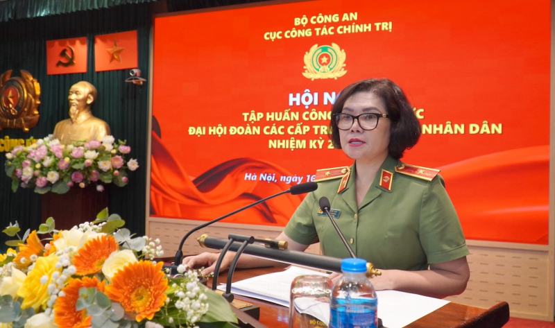 Tích cực chuẩn bị công tác tổ chức đại hội Đoàn các cấp trong CAND nhiệm kỳ 2025-2030 -0