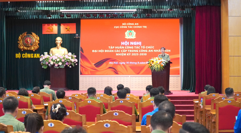 Tích cực chuẩn bị công tác tổ chức đại hội Đoàn các cấp trong CAND nhiệm kỳ 2025-2030 -0
