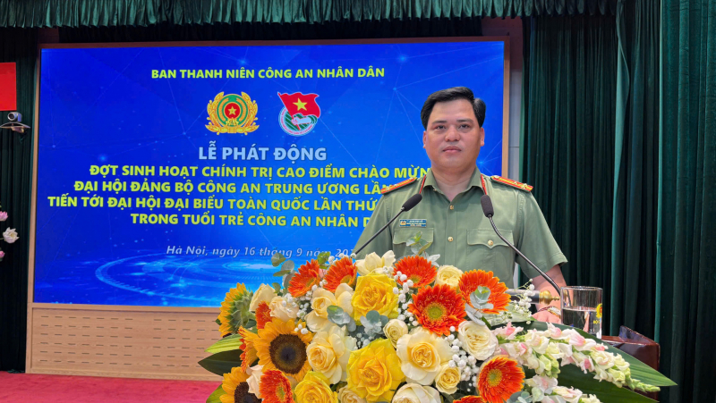 Tích cực chuẩn bị công tác tổ chức đại hội Đoàn các cấp trong CAND nhiệm kỳ 2025-2030 -0