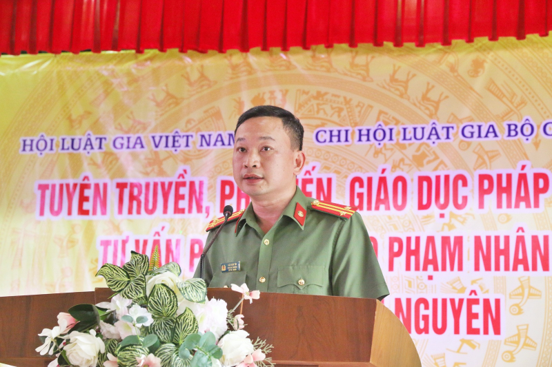 Tuyên truyền, tư vấn pháp luật cho các phạm nhân tại Trại giam Xuân Nguyên -0