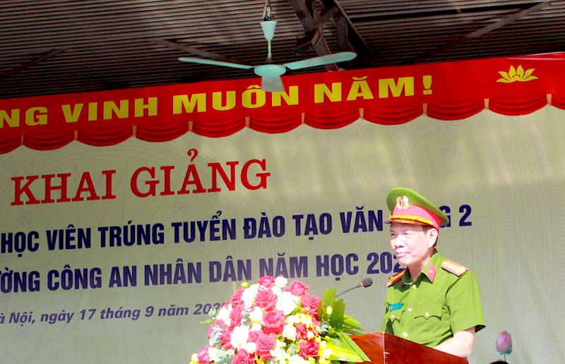 Học viên văn bằng 2 các học viện, trường CAND huấn luyện đầu khoá tại Bộ Tư lệnh Cảnh sát cơ động -0