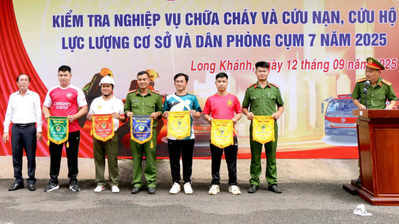Hơn 1500 đội tuyển tham gia Hội thao nghiệp vụ chữa cháy, cứu nạn, cứu hộ -1