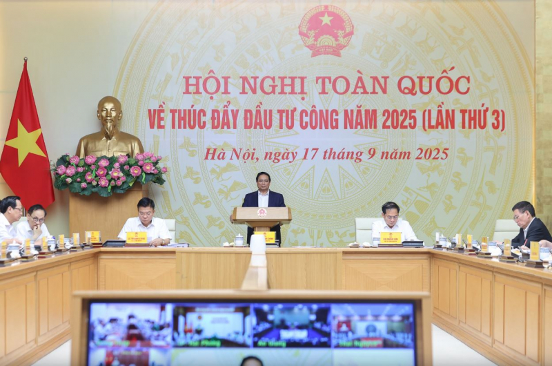 Thủ tướng: Bảo đảm giải ngân 100% vốn đầu tư công, nâng cao chất lượng và phát huy vai trò động lực tăng trưởng -0