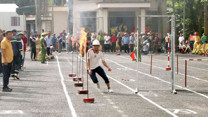 Hơn 1500 đội tuyển tham gia Hội thao nghiệp vụ chữa cháy, cứu nạn, cứu hộ -0