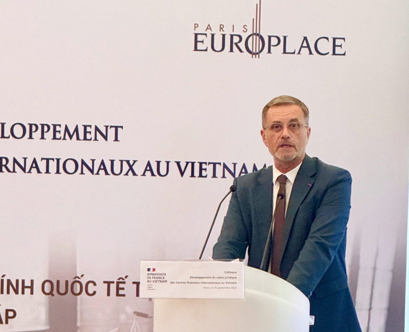 Lãnh đạo Paris Europlace chia sẻ kinh nghiệm xây dựng trung tâm tài chính -1