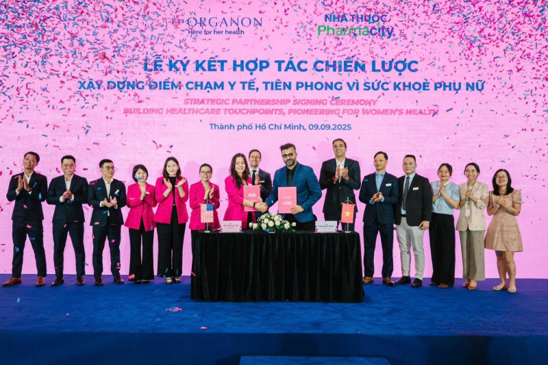 Pharmacity và Organon ký kết hợp tác chiến lược Xây dựng điểm chạm y tế, tiên phong vì sức khỏe phụ nữ -0