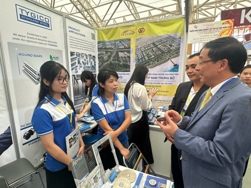 Hơn 500 gian hàng hội tụ tại Hội chợ Công nghiệp hỗ trợ Hà Nội 2025 -0