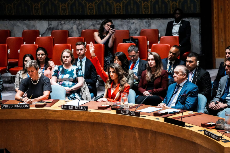 Mỹ phủ quyết nghị quyết Hội đồng Bảo an kêu gọi ngừng bắn ở Gaza -0