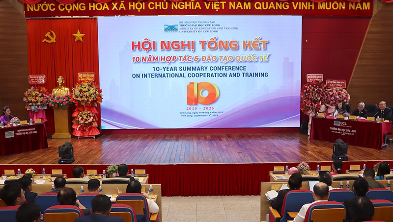 Trường Đại học Cửu Long tự hào với thành tựu 10 năm hợp tác quốc tế -0